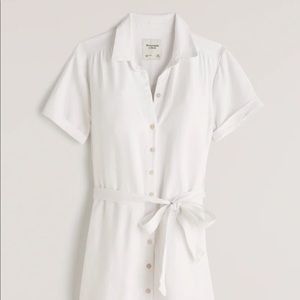 Abercrombie Linen blend shirt dress